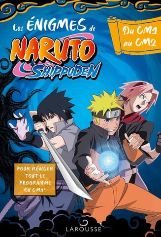 Livre - Naruto Shippuden -  Enigmes Du Cm1 Au Cm2